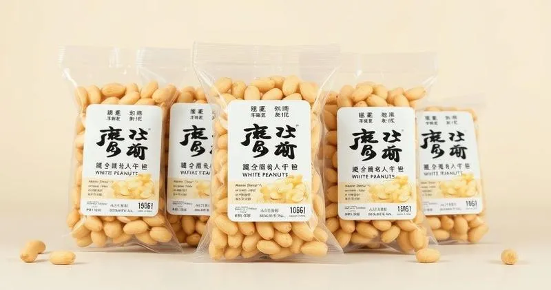 Amendoim branco torrado japonês