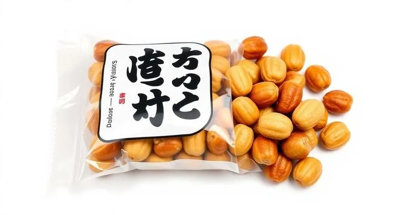 Amendoim japonês tradicional