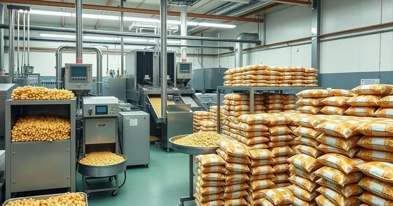 Fabricante de amendoim japonês