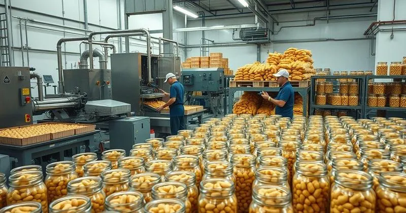 Indústria de amendoim doce na Grande São Paulo